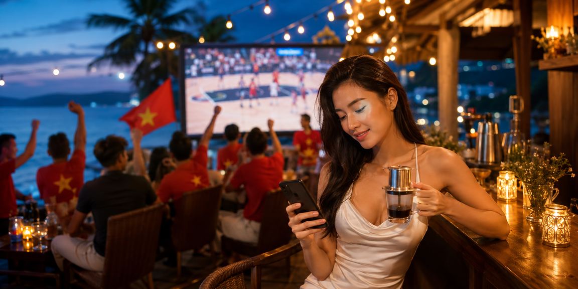 Cược bóng rổ tại Phú Quốc kèm cà phê địa phương
